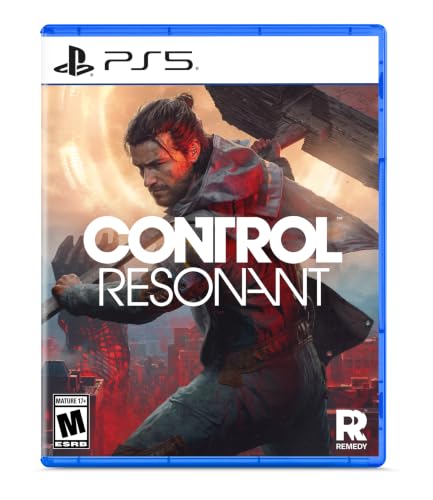 Capa da edição Control Resonant para PlayStation 5