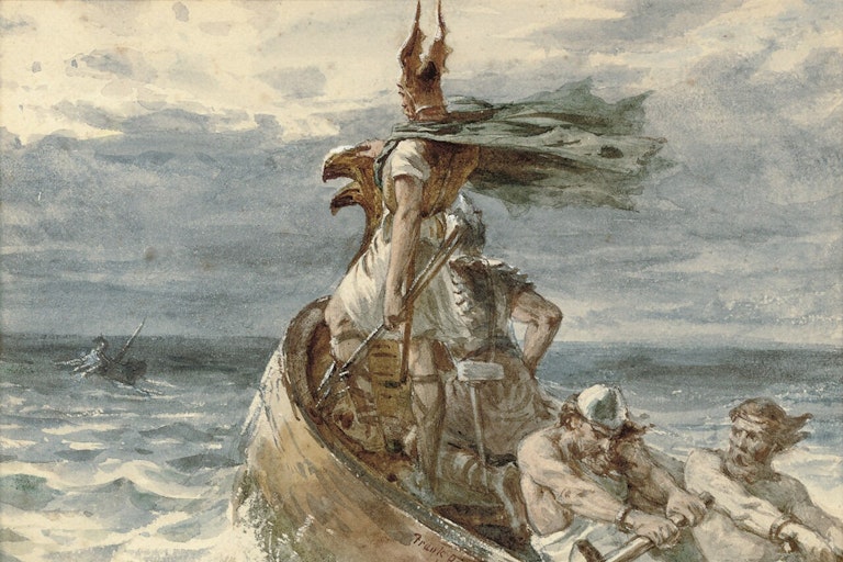 Exposição sobre Vikings no Museu Nacional da Dinamarca