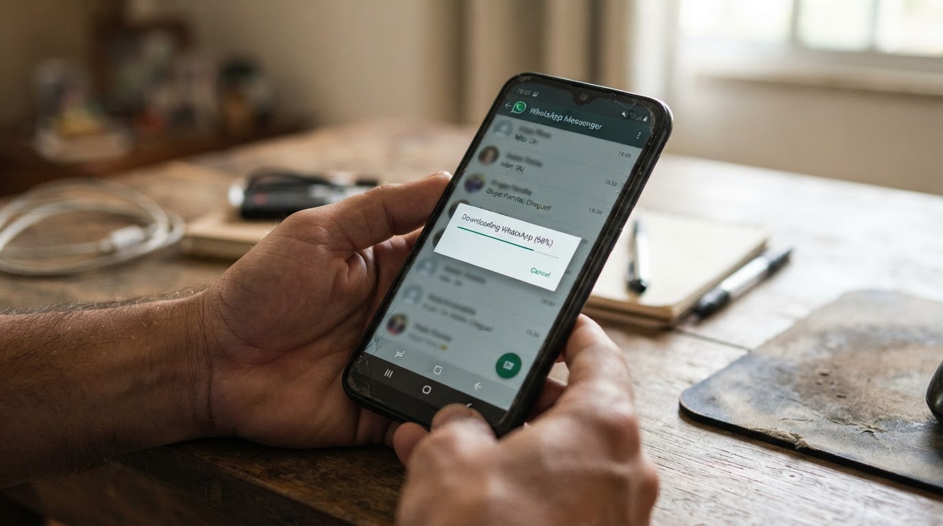 Como baixar WhatsApp em celular fraco ou com pouca memória