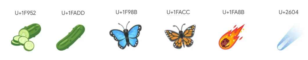 novos emojis