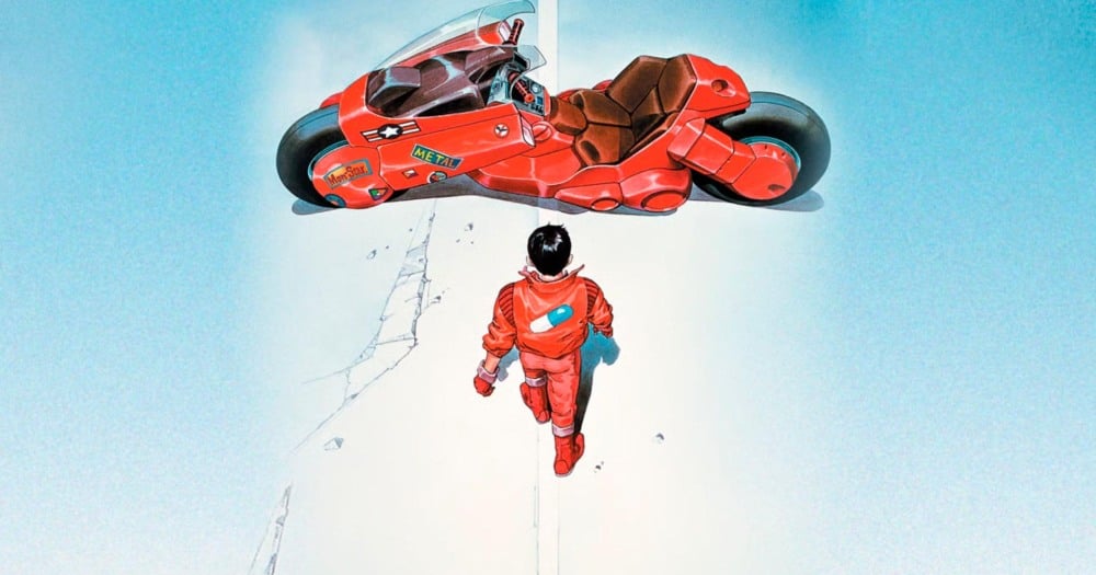 Imagem promocional anunciando a volta de Akira aos cinemas brasileiros