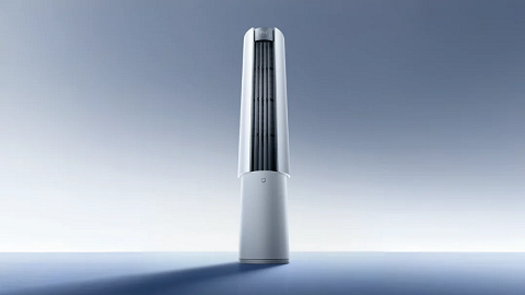 Ar-condicionado vertical Xiaomi Mijia em uso em ambiente interno