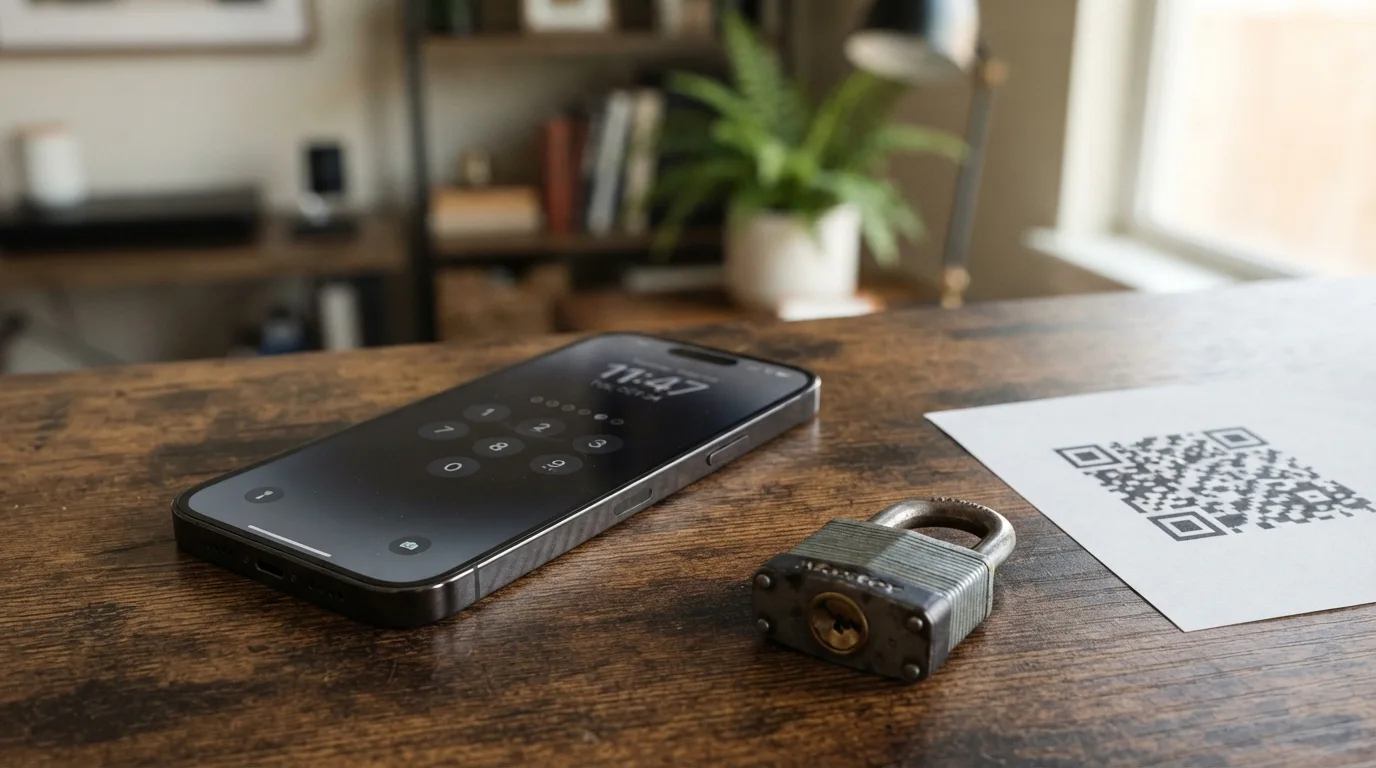 Como usar código QR para desbloquear celular com senha esquecida?