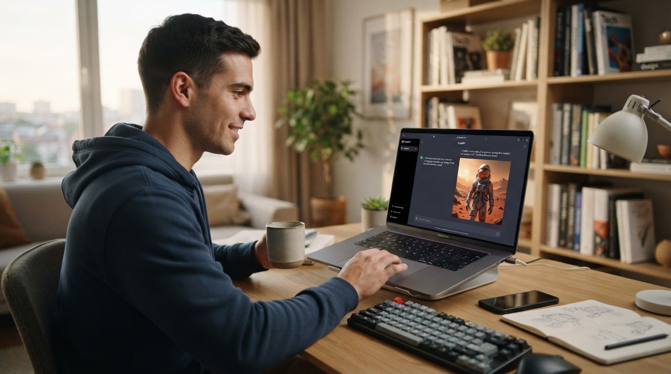 Como criar imagens usando o ChatGPT no celular e no PC