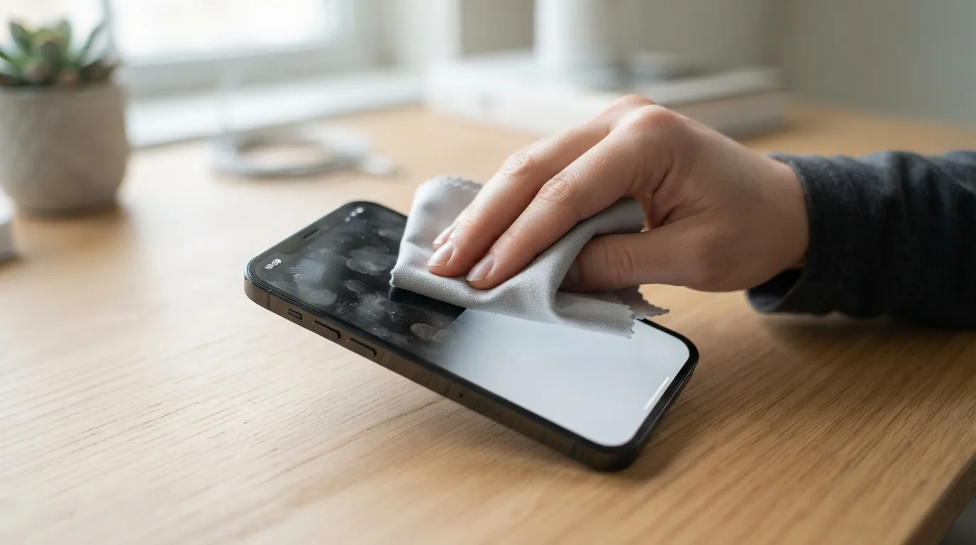 Como limpar a tela do celular sem estragar o revestimento oleofóbico