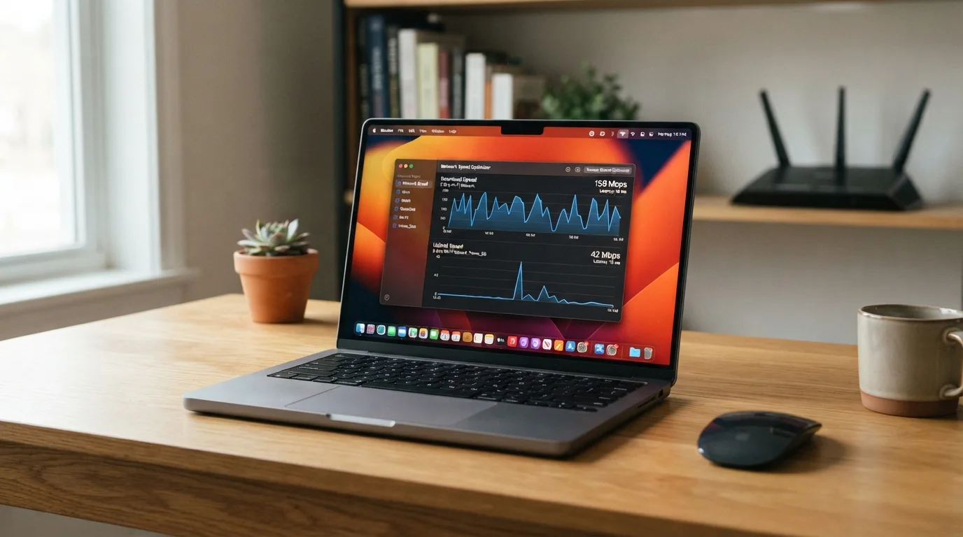 Como melhorar a velocidade da internet no MacBook sem trocar o roteador