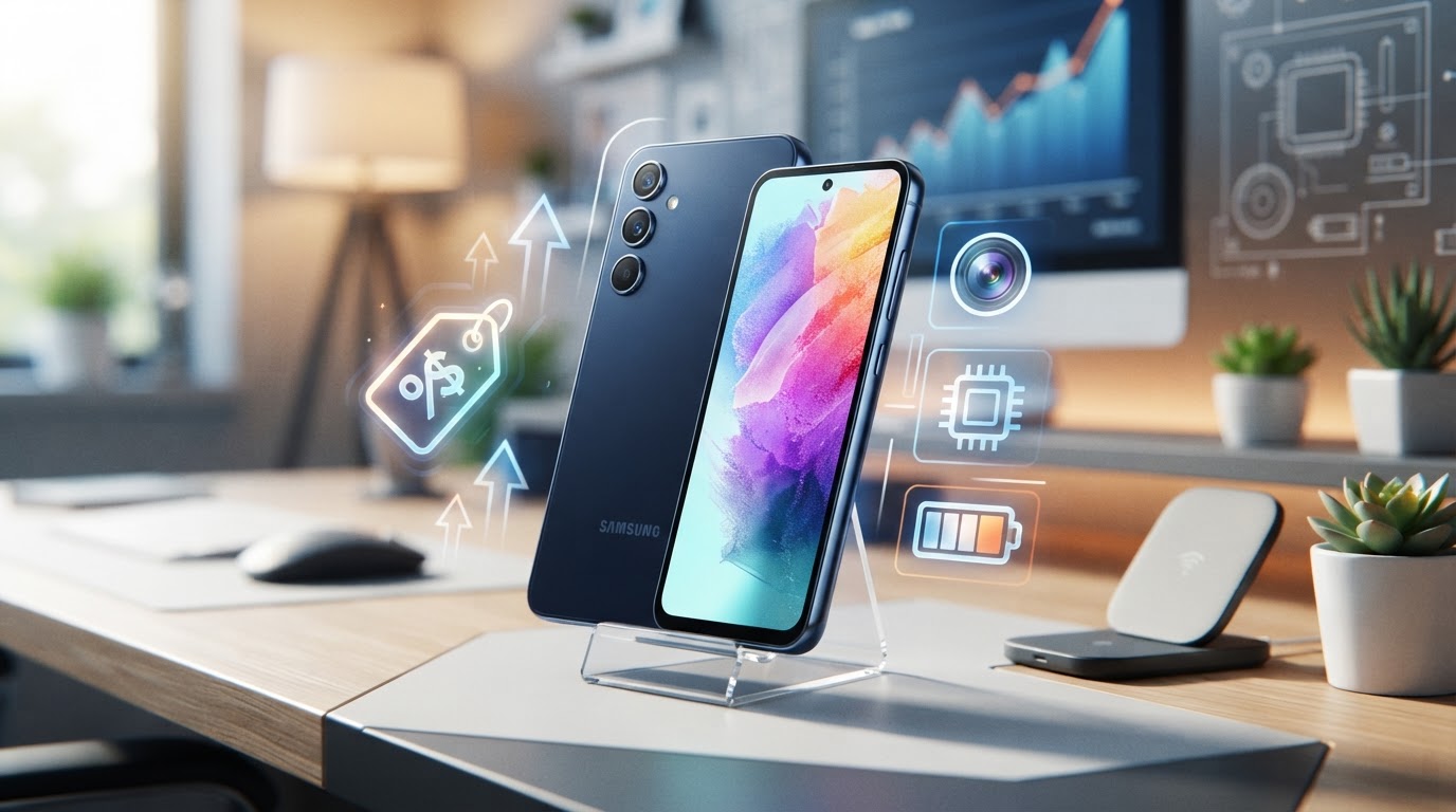 Galaxy A57 5G: o intermediário da Samsung com 6 anos de atualizações por menos de R$ 1.800