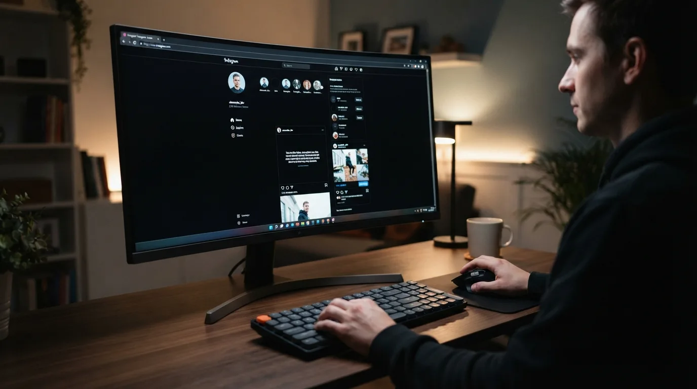 Instagram no PC: dá para deixar no modo escuro pelo navegador?