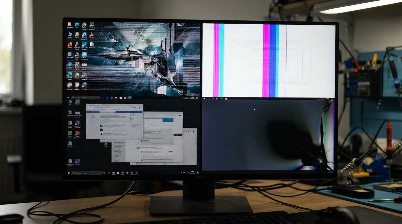 Monitor com imagem ruim ou defeito: os problemas mais comuns e sinais de cada um