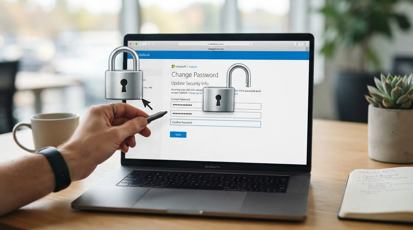 Como mudar senha do e-mail MSN Hotmail
