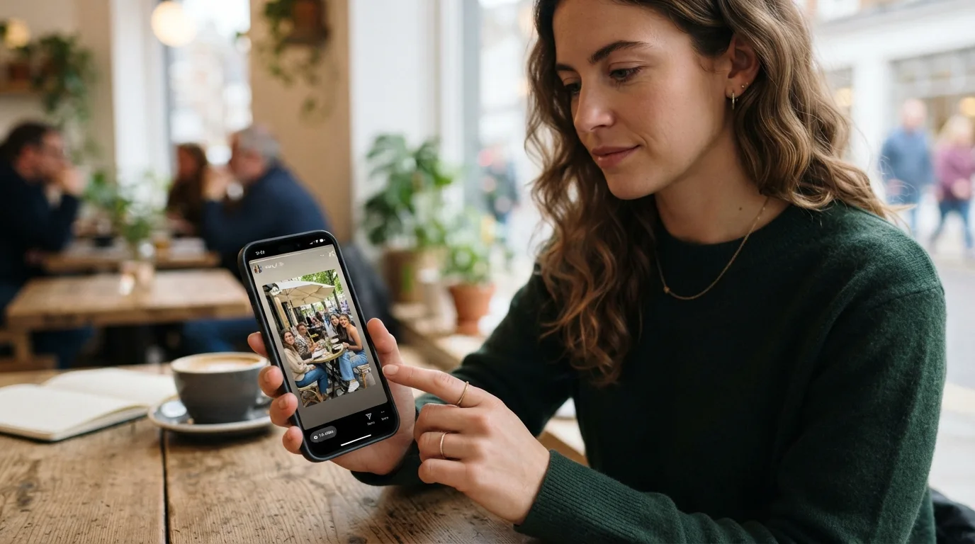 Tem como ver stories sem aparecer na visualização?