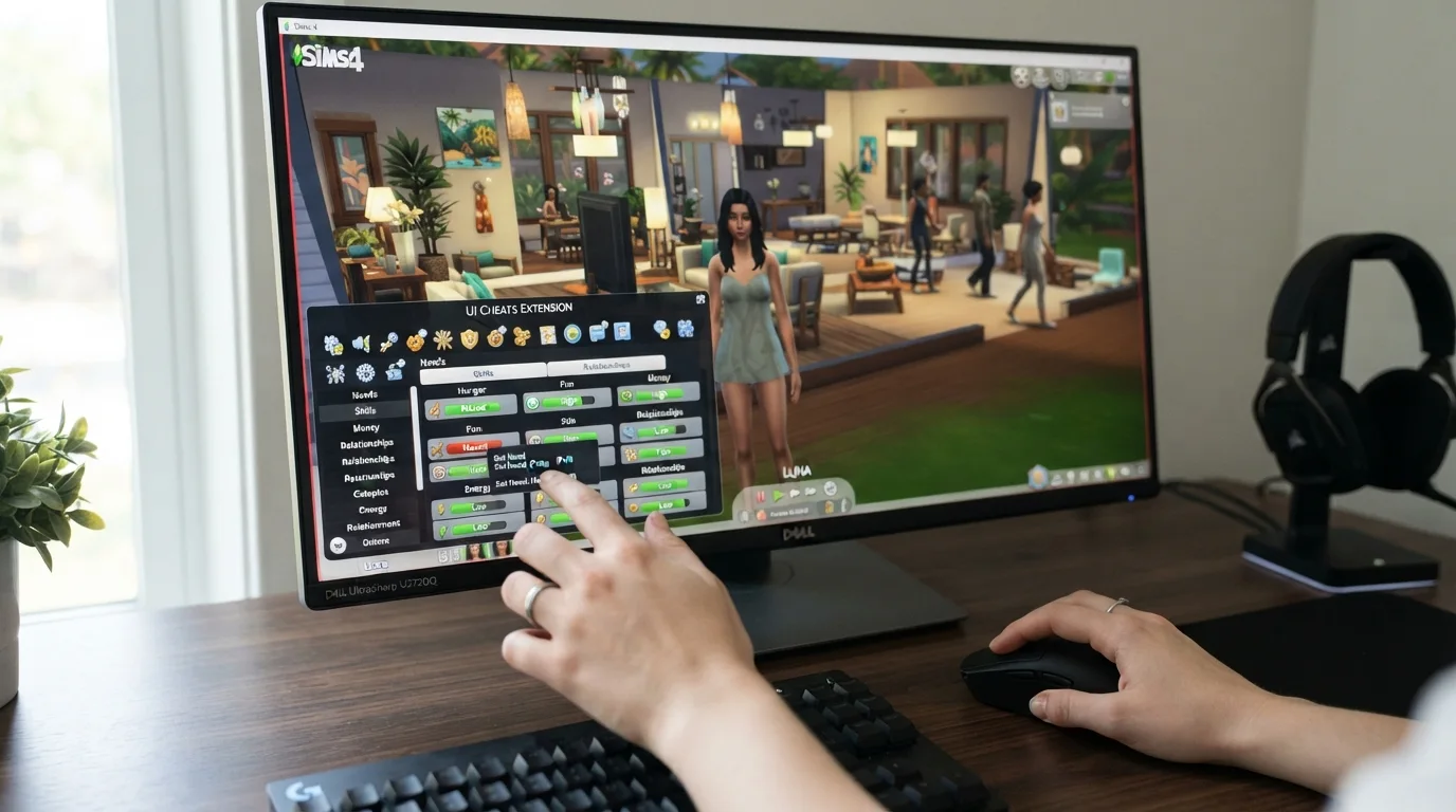 UI Cheats Extension no The Sims 4: o que é e como instalar com segurança