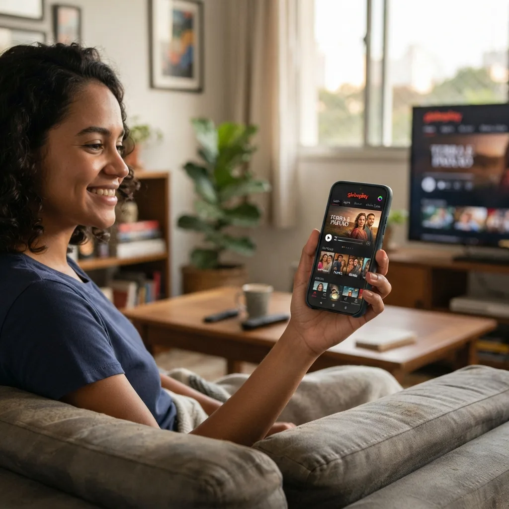 Imagem relacionada ao Globoplay como plataforma oficial de streaming