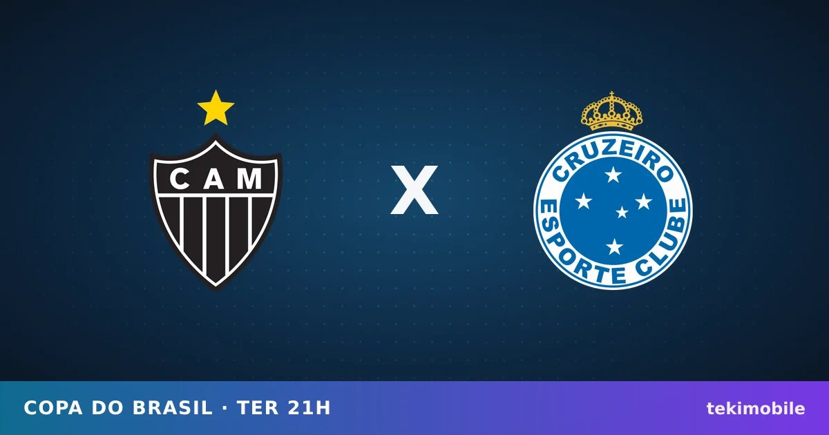Atlético-MG x Cruzeiro: onde assistir ao vivo, horário e escalações — Copa do Brasil