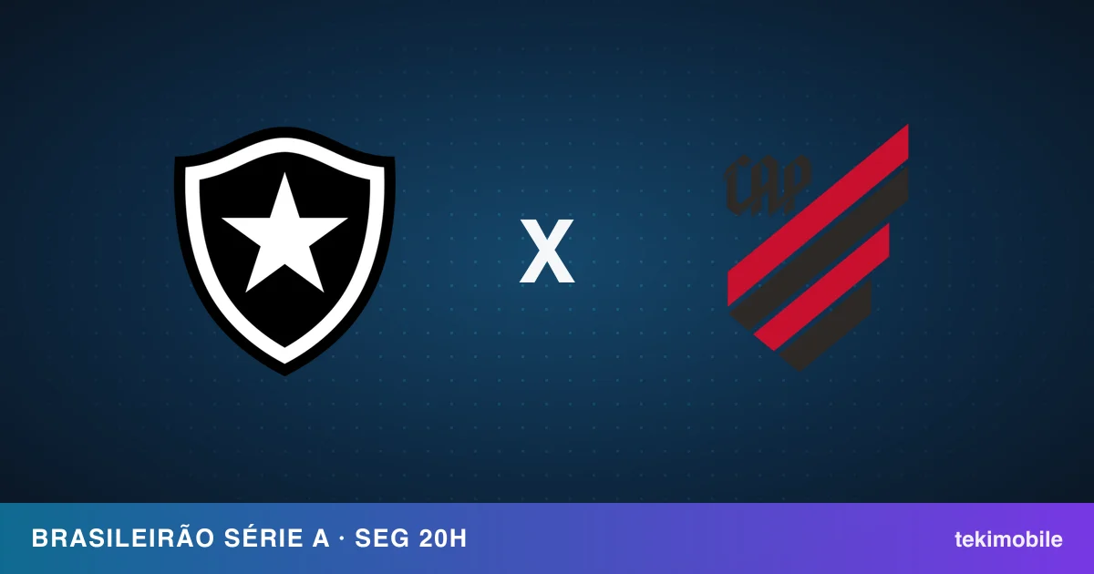 Botafogo x Athletico-PR: onde assistir ao vivo, horário e escalações — Brasileirão Série A