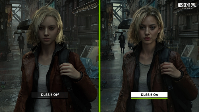 Arte oficial do anúncio do NVIDIA DLSS 5 com destaque para iluminação fotorrealista