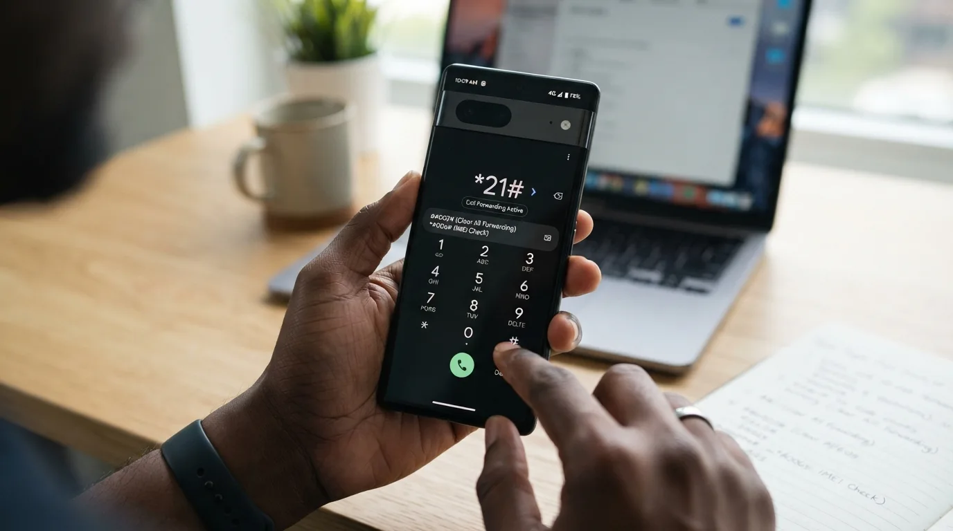 Diferença entre códigos ##002#, *21# e outros códigos GSM