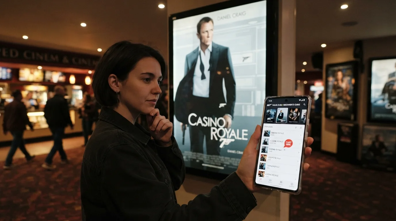 Pôster de Cassino Real, ponto de entrada popular para novos fãs de 007
