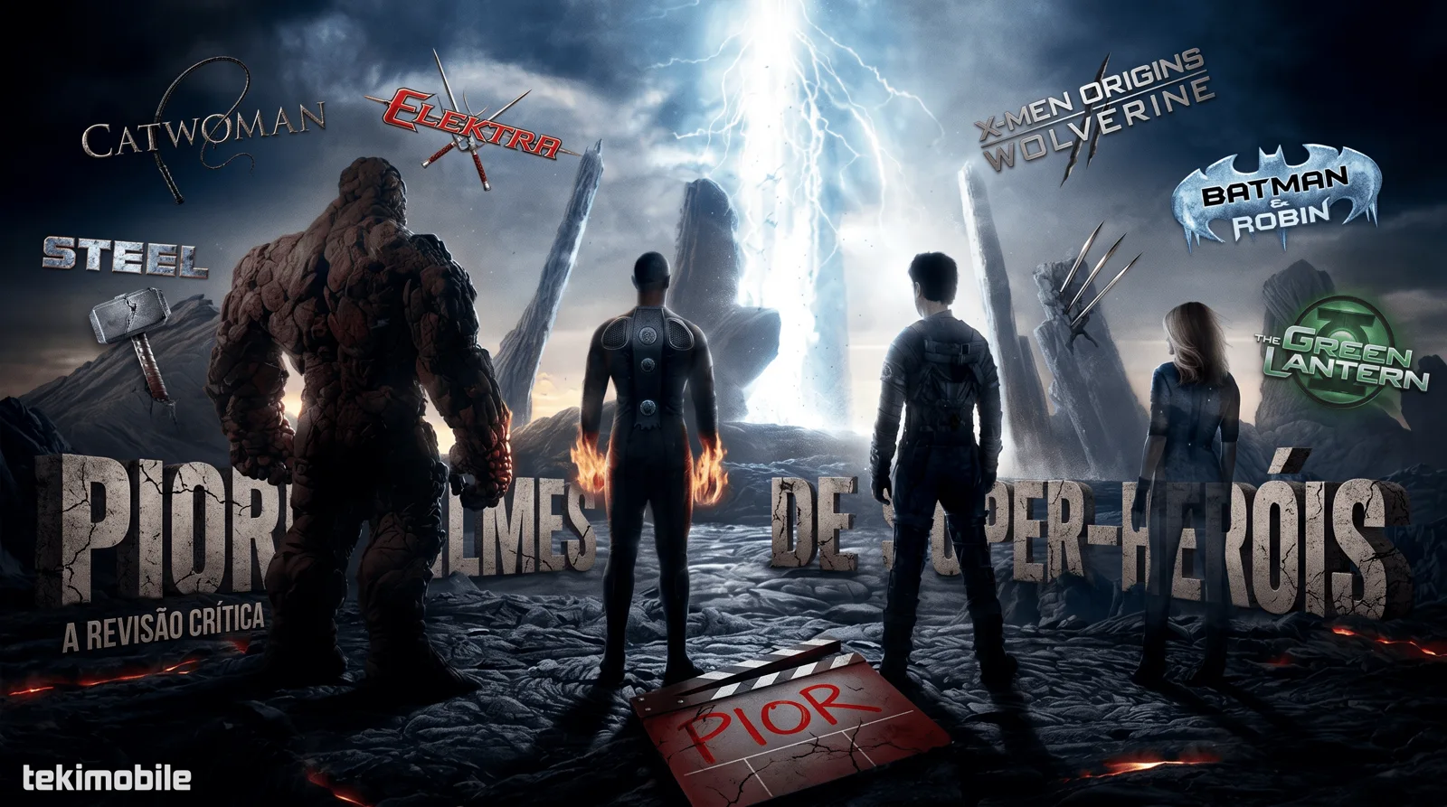 Cena de um dos filmes de super-herói pior avaliados pela crítica