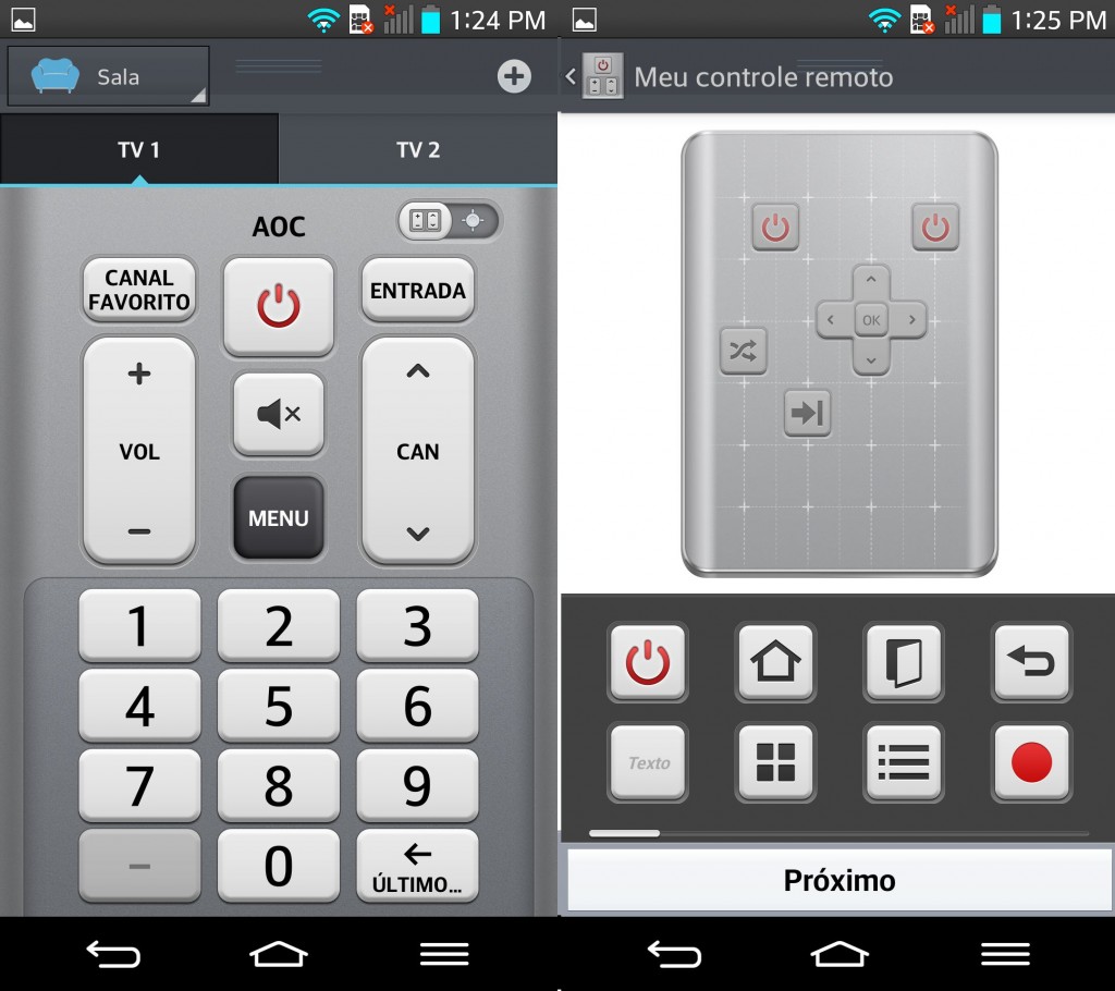 review lg g2 - controle remoto