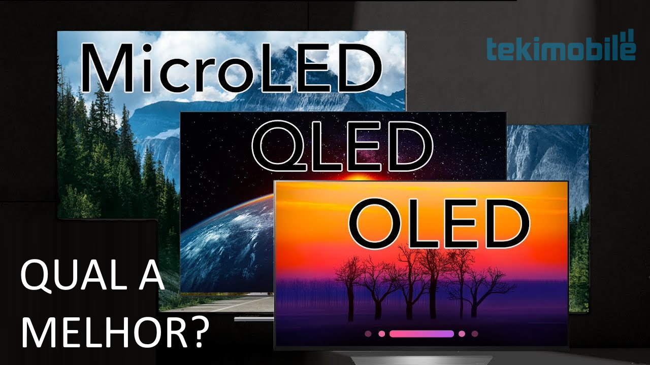 TVs LED, OLED, QLED e Mini LED: Quais as diferenças? Qual escolher?