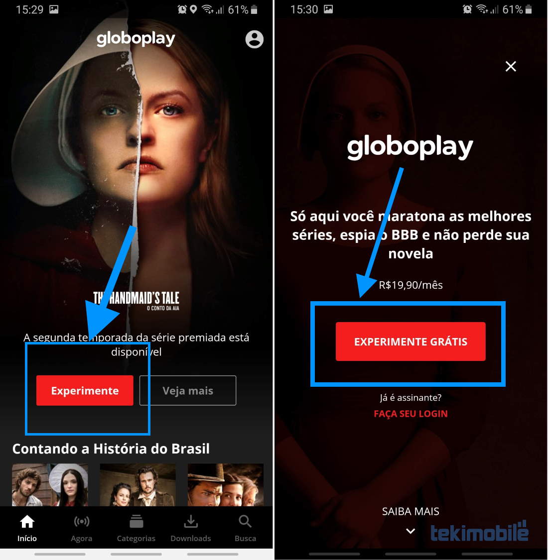 assinar globoplay gratis