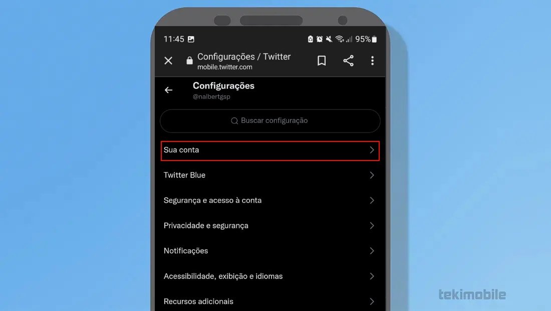Toque sobre a primeira opção da lista ou explore outras