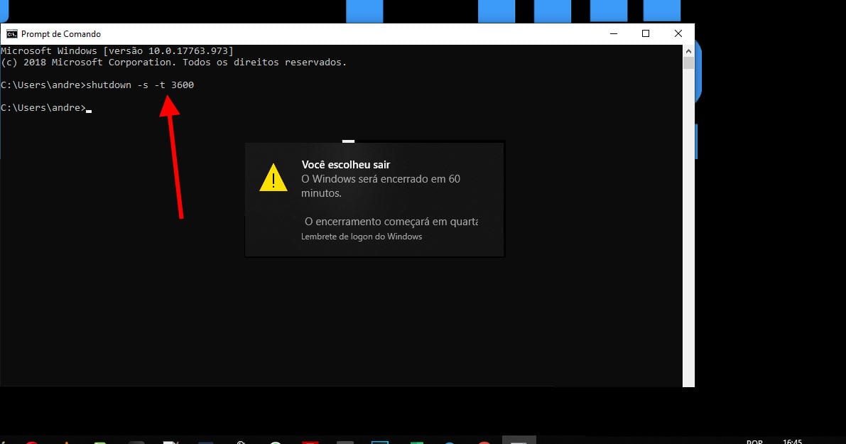 Como Programar o Desligamento do Windows 10 via Prompt de Comando em 2025