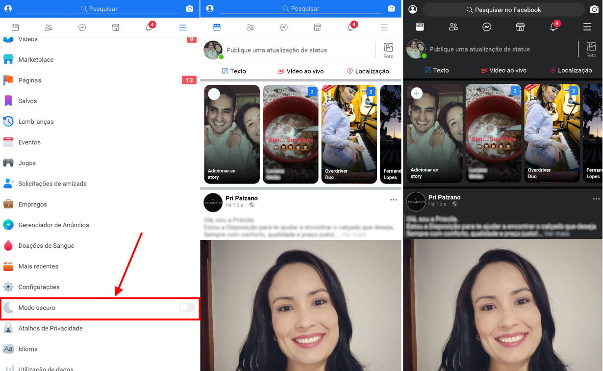 Como Ativar o Modo Escuro no Facebook para Android em 2025: Passo a Passo Completo