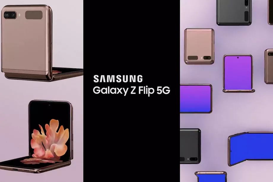 Galaxy Z Flip 5G aparece em vídeo com Snapdragon 865 Plus