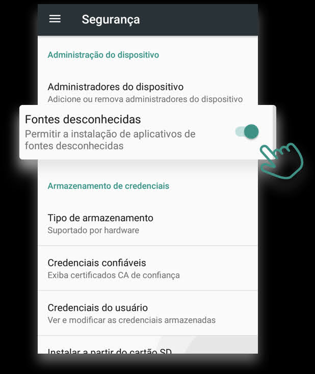 Tela de instalar do Snaptube APK, imagem do tutorial de instalação Imagem mostrando como baixar Snaptube atualizado 2021