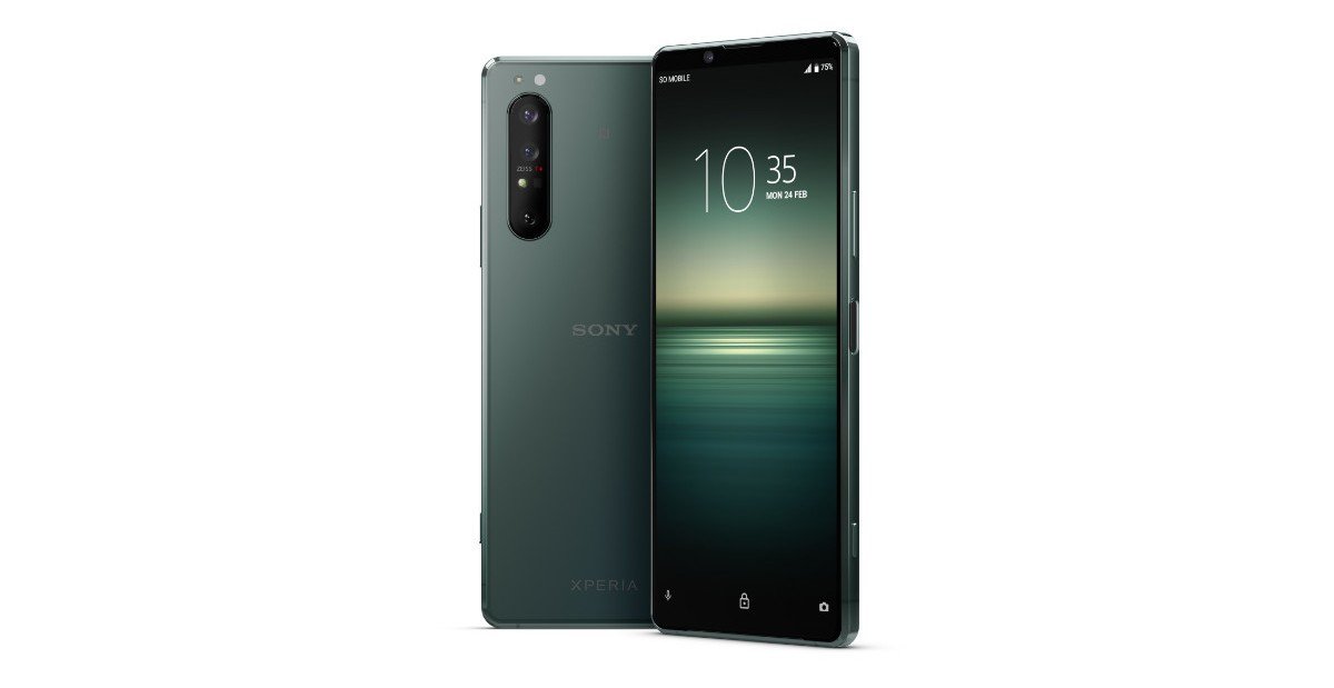 Sony Xperia 1 II Mirror Lake Green / variante de 12 GB de RAM para lançamento em Taiwan em 20 de outubro