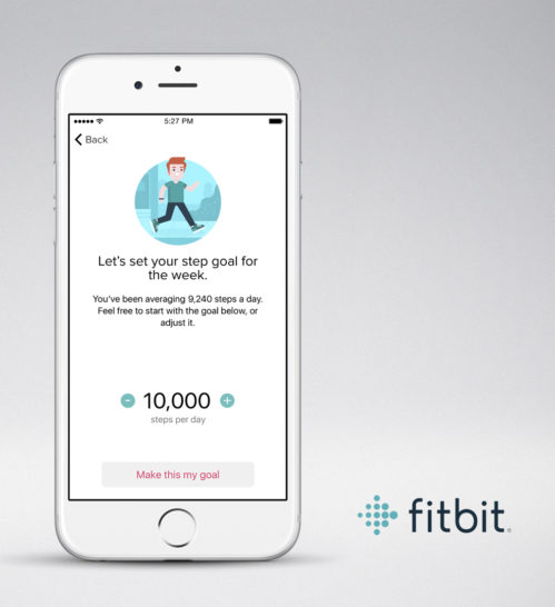 Metas do Fitbit