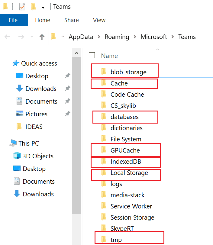deletar arquivos de cache de times