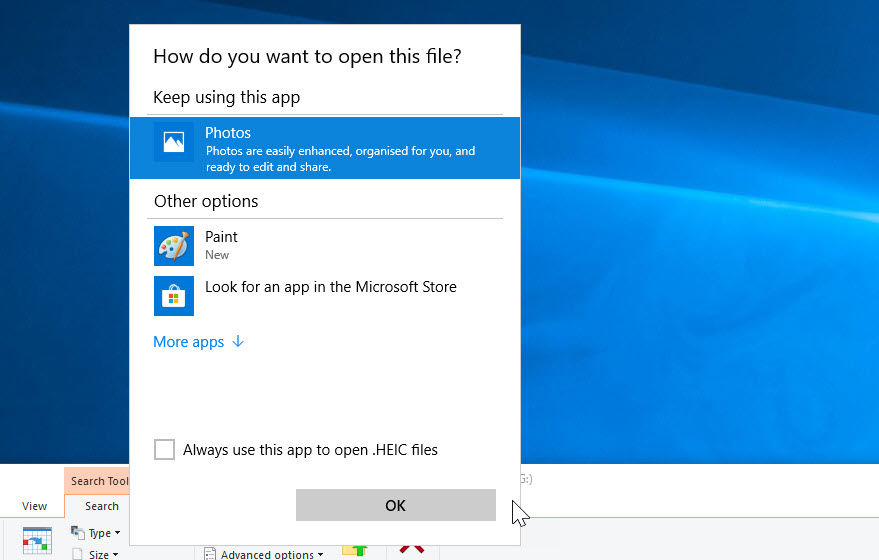 Como abrir arquivos HEIC no Windows 10