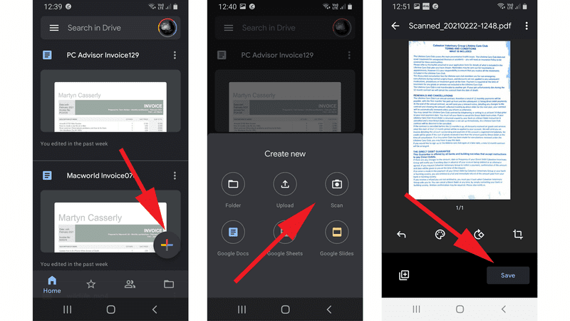 Como digitalizar documentos com a câmera do seu telefone