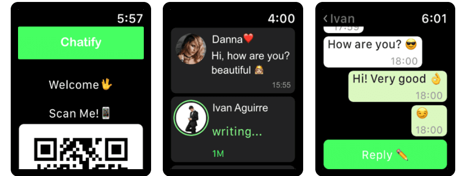 Truque para responder mensagens do WhatsApp no ​​seu Apple Watch