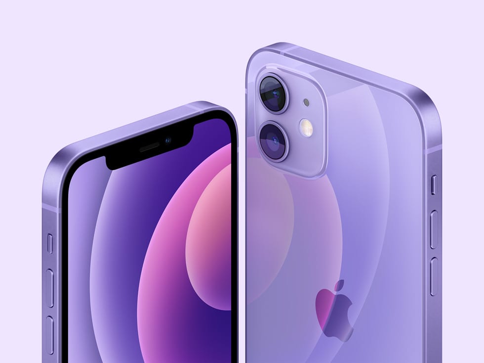 Apple lança "novo" iPhone 12 roxo