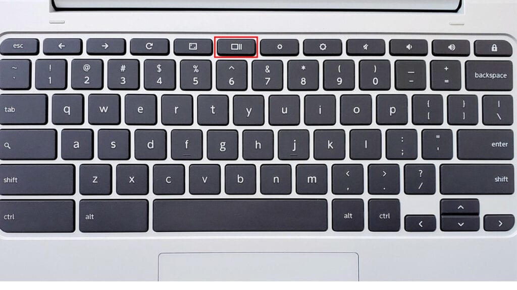 Na imagem vemos o botão que permite a visão geral
