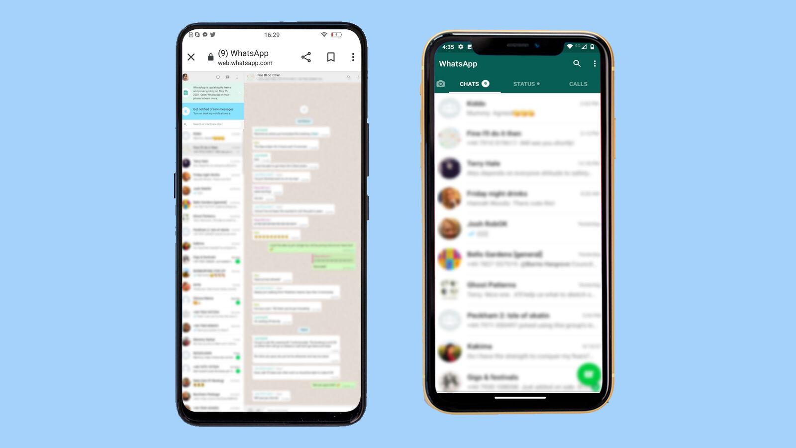 Como usar o Whatsapp em ambos os telefones