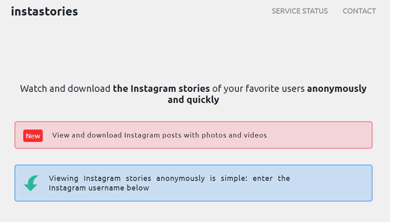 O insta stories é outra opção simples para ver stories anônimos