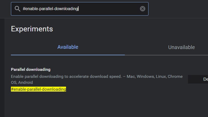 aumente a velocidade do seu download com o chrome flags