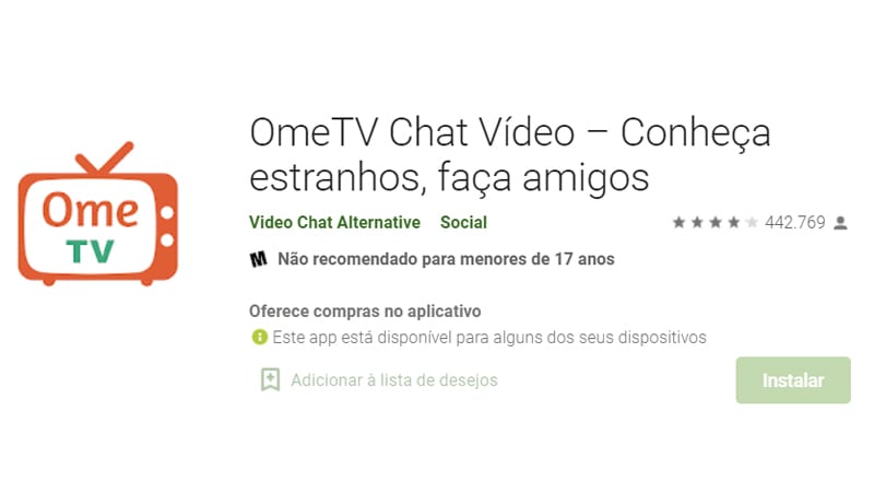 O ometv é uma ótima alternativa ao omegle