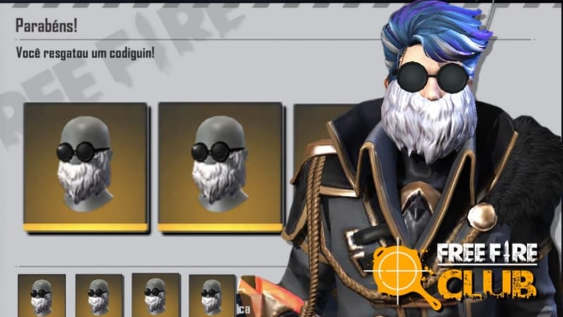 código free fire barba