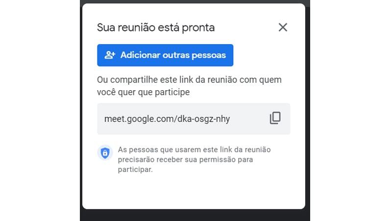 como ingressar na reunião do google meet