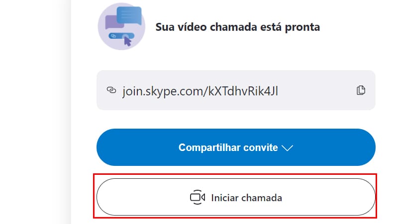 como iniciar e convidar outros para reunião