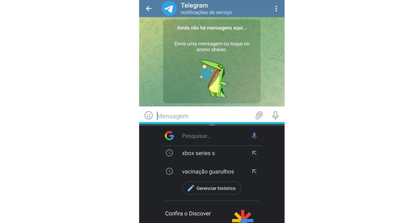 tela dividida no android