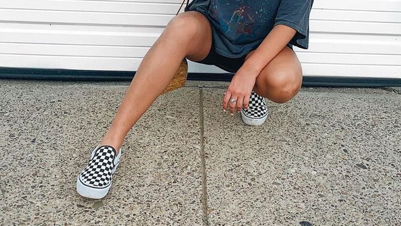 tênis de vsco girl