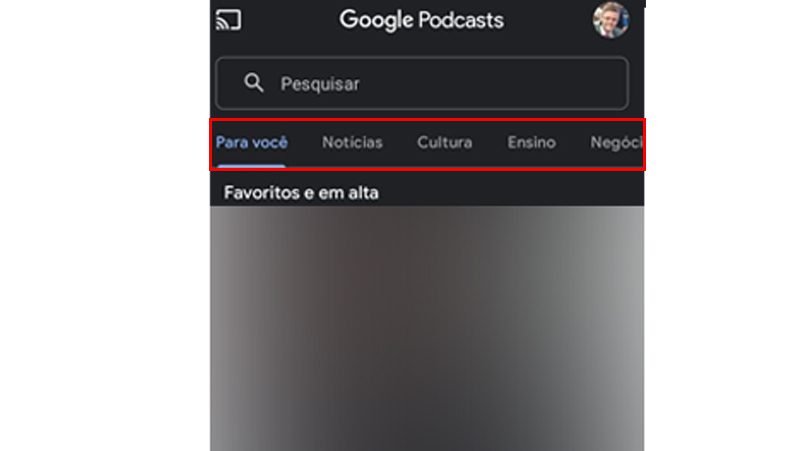 Abas de categoria