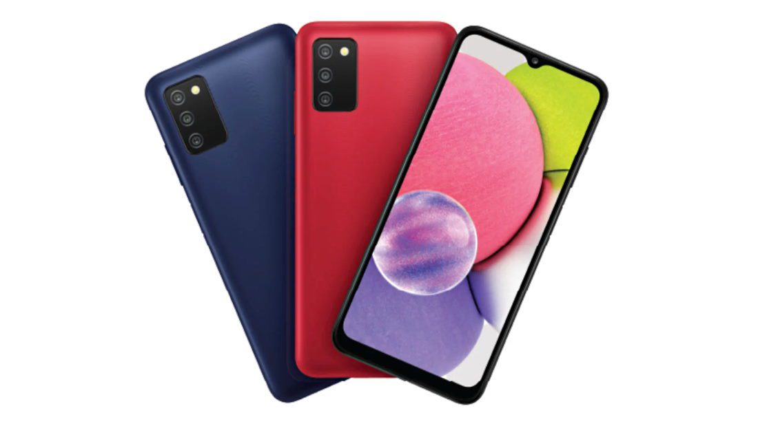 Galaxy A03s lançado no Brasil por R$ 1.499